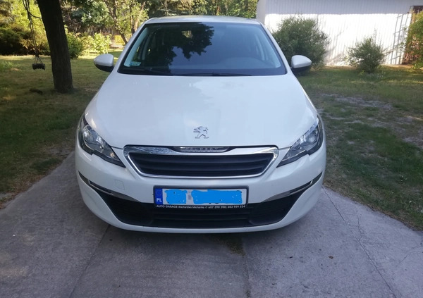 Peugeot 308 cena 31000 przebieg: 183000, rok produkcji 2015 z Chorzów małe 92